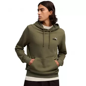 Hanorac Puma ESS 2 Color Small No.1 Logo verde măslin bărbați mărimea L