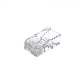 Conector modular RJ45 UNITEK (8P8C) Cat. 5e, pachet de 100