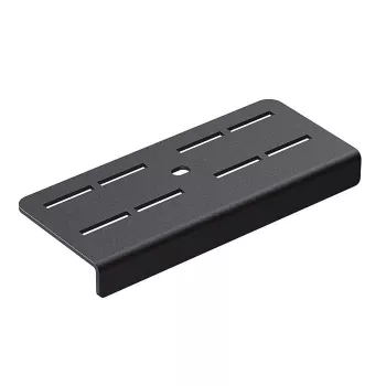 VIRPIL Controls placă de extensie pentru suportul de scaun, 140mm - negru