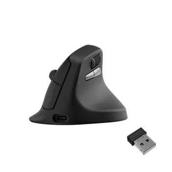 Mouse gaming wireless ergonomic vertical Keychron M5-A29 PixArt 3311 1K negru