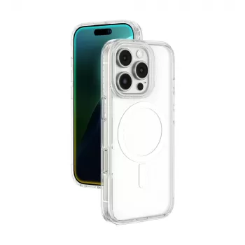 AMAZINGTHING Titan Pro Mag husă cu inel magnetic pentru iPhone 16 Pro - transparent