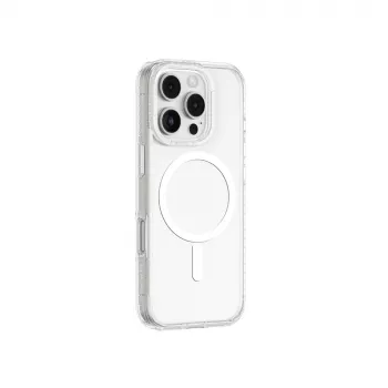 AMAZINGTHING Titan Pro Mag husă cu inel magnetic pentru iPhone 16 Pro - transparent