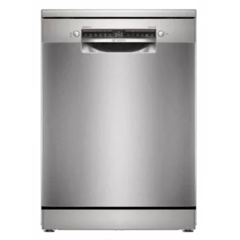 Mașină de spălat vase independentă Bosch Serie 4 SMS4HMI08E, 14 seturi de veselă, Silver Inox, EcoSilence Drive, Home Connect