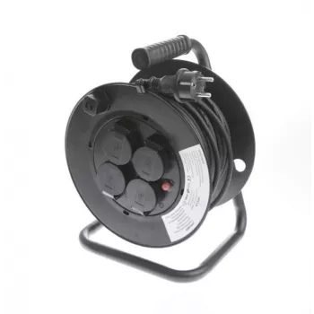 Cablu prelungitor XP03-D 3x1 25m 4P tambur