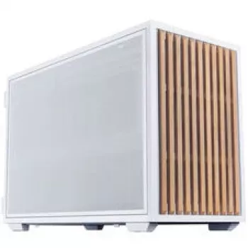 Carcasă Micro-ATX Lian Li DAN Cases B4 Wood Edition - fag, albă