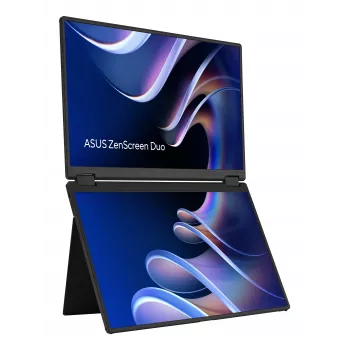 Monitor portabil dual ASUS ZenScreen Duo MB14FCD 14 inch 1920x1200 IPS USB-C Mini-HDMI pliabil