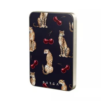 Power bank wireless magnetic Burga 5000 mAh Cougar Gold
