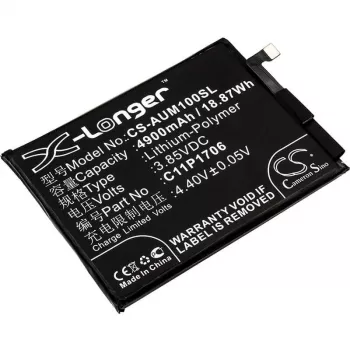 Acumulator Li-Polymer de înlocuire Cameron Sino 5000 mAh pentru ASUS Zenfone Max Pro M1/M2 (C11P1706, 0B200-02870200, CS-AUM100SL)
