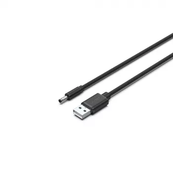 Cablu de alimentare UNITEK USB la DC 3,5x1,35mm 5V 2A 1,5m negru