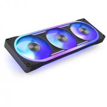 Ventilator NZXT F360U Ultra RGB Single negru 3x120mm RF-E36US-BA