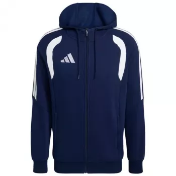 Hanorac cu glugă și fermoar integral adidas Tiro 26 League Sweat pentru bărbați, bleumarin, L