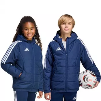 Jachetă de iarnă adidas Tiro 26 pentru copii, bleumarin, 152cm