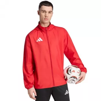 Jachetă adidas Entrada 26 Multi pentru bărbați, roșu, 2XL
