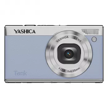 Cameră foto digitală compactă Yashica Tank albastră