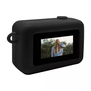 Cameră mini breloc Denver DMC-1003B neagră 0.3MP VGA cu funcție de webcam