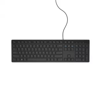 Tastatură USB cu fir Dell KB216, layout US, neagră