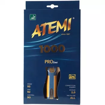 Paletă de tenis de masă anatomică ATEMI R2621 1000 Pro