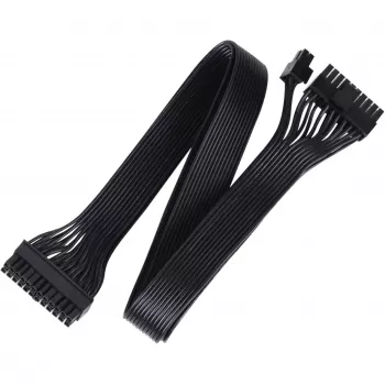 Cablu prelungitor SilverStone Technology SST-PP05-MBEPS EPS 8-Pin - albastru/negru, 300mm
