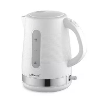 Fierbător electric Maestro MR-035-WHITE, 1,7L, 2200W, alb, plastic