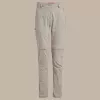 Craghoppers NosiLife Pro pantaloni transformabili III damă Soft Mushroom mărimea M