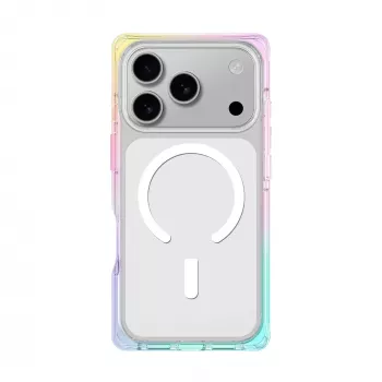 Husă AMAZINGTHING Omni pentru iPhone 17 Pro Max compatibilă MagSafe - transparentă iridescentă