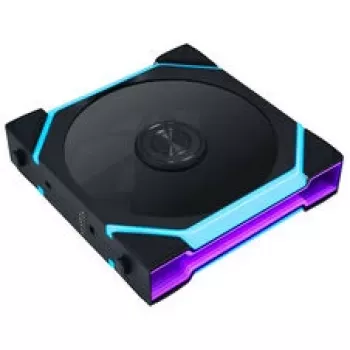 Ventilator carcasă PWM Lian Li UNI FAN SL FLEX Wireless ARGB Reverse Blade 120 mm, negru