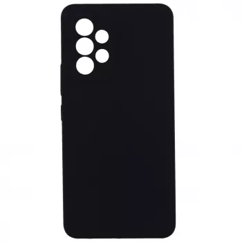 Husă din silicon Evelatus Premium Soft Touch pentru Samsung Galaxy A32, neagră