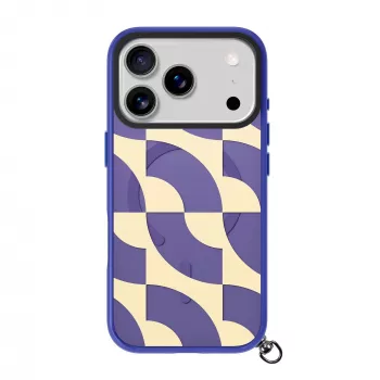 Husă LAUT Keyko Pop pentru iPhone 17 Pro, Indigo Tide