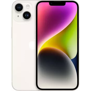 Smartphone Apple iPhone 14 128 GB, Starlight (MPUR3PX/A)