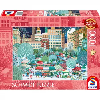 Schmidt Spiele Winterzauber puzzle 1000 piese