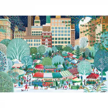 Schmidt Spiele Winterzauber puzzle 1000 piese