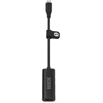 Adaptor de captură RODE HDMI la USB-C 4K — convertor video cu latență ultra-redusă