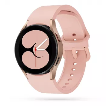 TECH-PROTECT ICONBAND Silicone Strap for Samsung Galaxy Watch 4/5/5 Pro/6, 20mm, Pink Sand