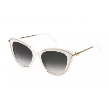 Ochelari de soare FURLA SFU889-550847 pentru femei, 55/18/140, protecție UV400, ramă completă din plastic cu toc