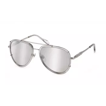 Ochelari de soare JUST CAVALLI SJC029V5706A7 pentru femei, ramă din acetat, protecție UV400, lentile 57 mm