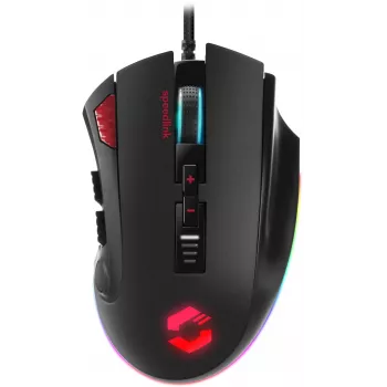 Mouse gaming cu fir Speedlink Tarios, RGB, 24000 DPI (SL-680012-BK)