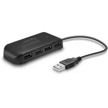 Hub USB 2.0 Speedlink Snappy Evo, 7 porturi (SL-140005-BK)