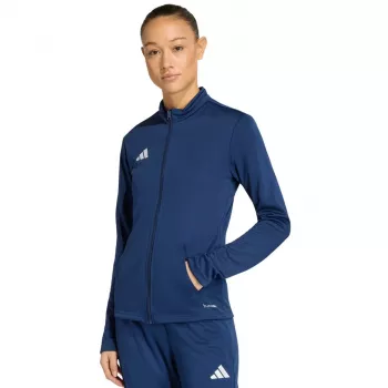 Jachetă de antrenament pentru femei adidas Entrada 26, bleumarin, JZ6599, XL