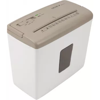 Distrugător de documente Genie 440 X II BR P-4 cu tăiere în particule, 10 coli, 15 L, negru