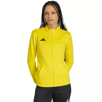 Jachetă de antrenament adidas Entrada 26 pentru damă, galbenă, JZ6595, mărimea L