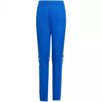 Pantaloni de antrenament adidas Squadra 25 pentru copii, albastru/galben, mărimea 152 cm (JP3154)