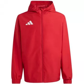 adidas Entrada 26 All Weather Men's Jacket Red JZ9100 Size S