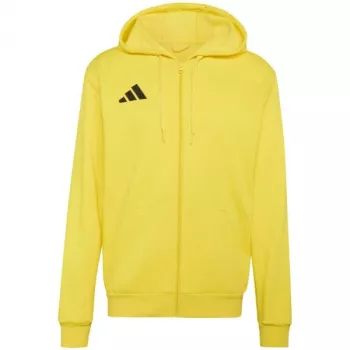 adidas Entrada 26 Full Zip Hoody Men's Yellow Training Hoodie KF8964 Size L