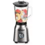 Techwood TBLI-1250 Blender de masă 1200 W 1,5 L carafă din sticlă Negru/Argintiu