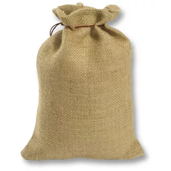 FOLIA J640 set de 10 săculeți din bumbac natural cu șnur, 10 x 14 cm, uni, reutilizabili, pentru lucru manual, ambalare cadouri și calendare de advent
