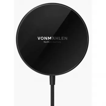 Încărcător wireless magnetic Vonmählen Aura Mini cu cablu USB-C, 15W, negru