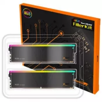 Kit umplere RGB V-Color Manta XSky pentru DDR5, fără DRAM, ARGB - Dual-Kit, negru
