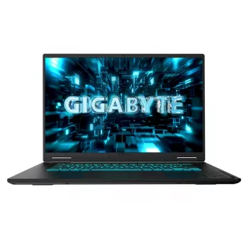 Laptop gaming GIGABYTE GAMING A16 PRO DXHG4EECC4SD, 16 inch QHD+ 165Hz, Intel Core 7 240H, 32 GB LPDDR5X, 1 TB SSD, RTX 5070 Ti 12 GB, fără OS, gri