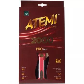 Atemi 2000 Pro paletă de tenis de masă concavă
