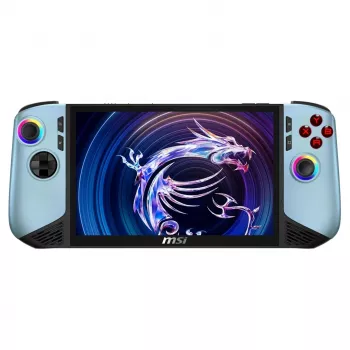 PC de gaming portabil MSI Claw 8 AI+ A2VM Glacier Blue Edition-254PL - Intel Core Ultra 7 258V, 32 GB LPDDR5x, 1 TB SSD, ecran tactil 8 inch FHD 120Hz, Intel Arc Graphics, Windows 11 Home